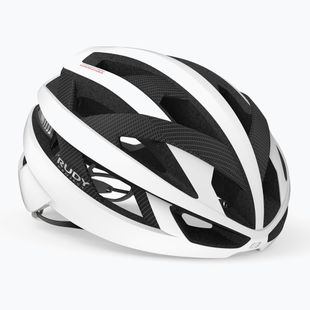Dviračio šalmas Rudy Project Rebel carbon white matte