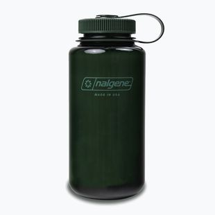 Turistinis butelis Nalgene Wide Mouth Sustain 1000 ml monochrome jade