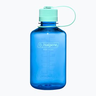 Turistinis butelis Nalgene Narrow Mouth Sustain 500 ml cornflower
