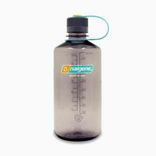 Turistinis butelis Nalgene Narrow Mouth Sustain 1000 ml aubergine