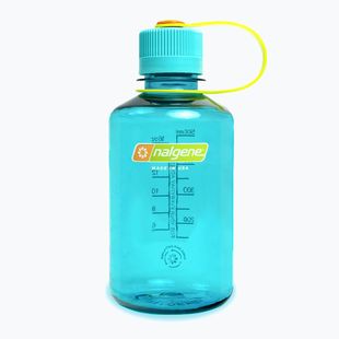 Turistinis butelis Nalgene Narrow Mouth Sustain 500 ml cerulean