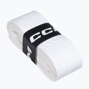 Ledo ritulio lazdos juosta CCM Stick Grip white