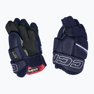 Vaikiškos ledo ritulio pirštinės CCM Next YT Gloves navy/white