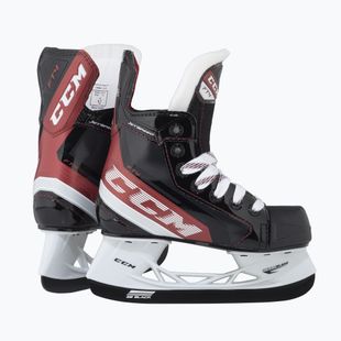 Vaikiškos ledo ritulio pačiūžos CCM JetSpeed FT JR Regular black