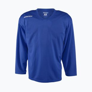 Vaikiški ledo ritulio marškinėliai ilgomis rankovėmis Bauer Flex Practice Jersey Jr blue