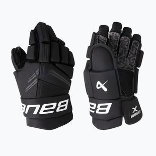 Ledo ritulio pirštinės Bauer X Sr black