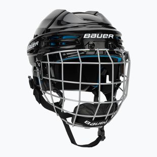 Vaikiškas ledo ritulio šalmas Bauer Prodigy 2.0-Helmet-Combo black