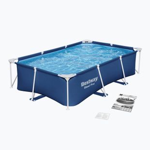 Karkasinis baseinas Bestway Steel Pro Pool 259 cm mėlynas