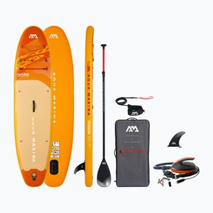 Pripučiamos SUP irklentės rinkinys Aqua Marina Fusion 10'10" with el. Pump before sunset