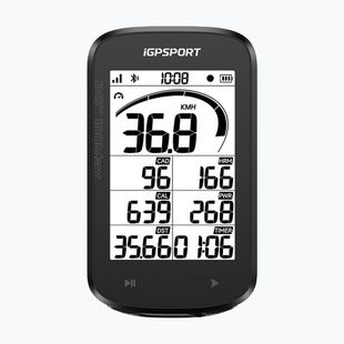 Kompiuteris dviračiui iGPSport GPS BSC100 Max black