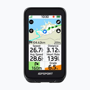 Dviračių navigacija iGPSPORT BiNavi Air black