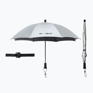 Turistinis skėtis 3F UL Trekking Umbrella Silver