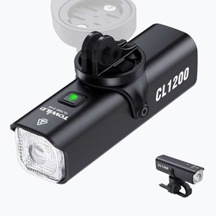 Priekinis dviračio žibintas Towild CL1200 black