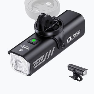 Priekinis dviračio žibintas Towild CL1600 black
