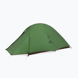 3 vietų žygio palapinė Naturehike Cloud Up 3 Pro 20D forest green