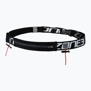 Diržas lenktyvių numeriui ZONE3 Racebelt - Lycra Pouch black/white
