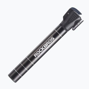 Rockbros dviračių pompa JG-1040B 100psi juoda