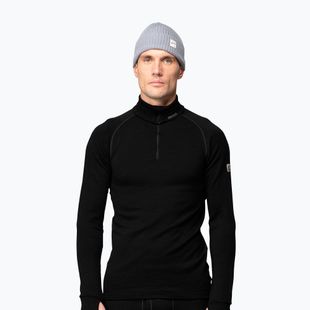 Vyriškas termoaktyvus džemperis Devold Expedition Merino 235 Zip Neck black