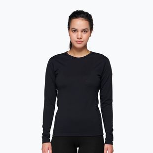 Moteriškas termo džemperis Devold Breeze Merino 150 black