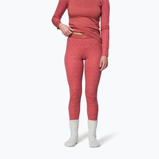 Moteriškos termo kelnės Devold Duo Active Merino 205 Longs marsala