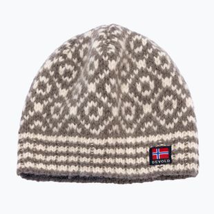 Žieminė kepurė Devold Svalbard Wool falcon/offwhite