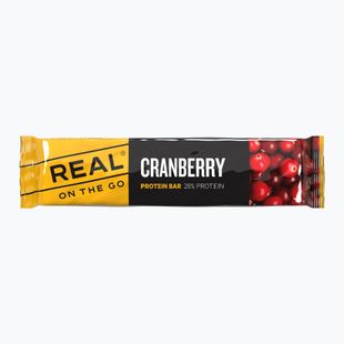 Baltymis batonėlis Real Turmat Real On The Go 40 g cranberry