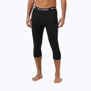 Vyriškos termo kelnės Helly Hansen Lifa Merino Midweight 3/4 black