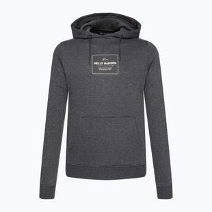 Vyriškas džemperis Helly Hansen F2F Organic Cotton Hoodie ebony melange