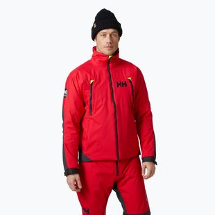 Helly Hansen Aegir H2Flow Midlayer buriavimo striukė įspėjamoji raudona