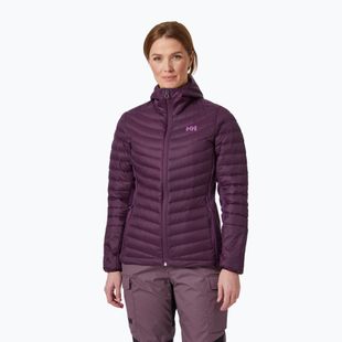 Helly Hansen moteriška pūkinė striukė Verglas Hood Down Hybrid Insulator purple 63026_670