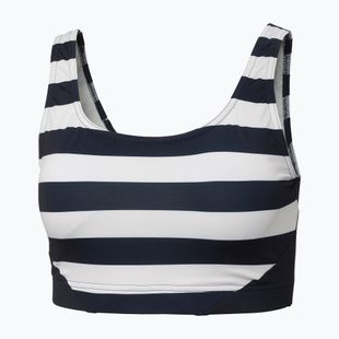 Maudymosi kostiumėlio viršus Helly Hansen HP Bikini Top navy stripe