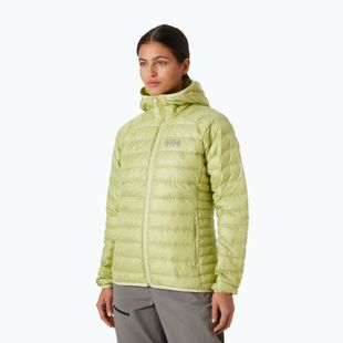 Helly Hansen Banff Hooded Insulator moteriška pūkinė striukė su gobtuvu ledinė matcha