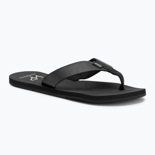 Vyriškos šlepetės per pirštą Helly Hansen Seasand 2 Leather Sandals black / fallen rock