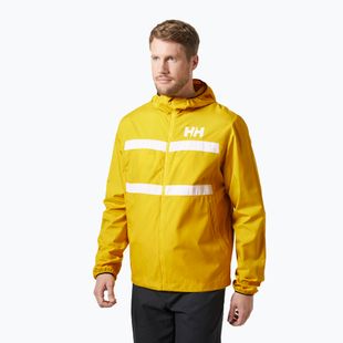 Vyriška buriavimo striukė Helly Hansen Salt Striped Windbreaker gold rush
