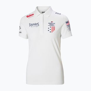 Moteriški polo marškinėliai Helly Hansen Crew Tech Polo white
