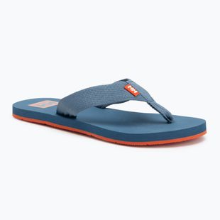 Vyriškos šlepetės per pirštą Helly Hansen Logo Sandals 2 washed navy / patrol orange