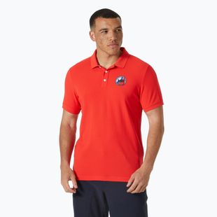 Vyriški polo marškinėliai Helly Hansen Hp Race Polo 2.0 alert red