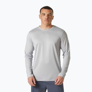 Vyriški marškinėliai ilgomis rankovėmis Helly Hansen HH Tech Crew 2.0 LS grey fog