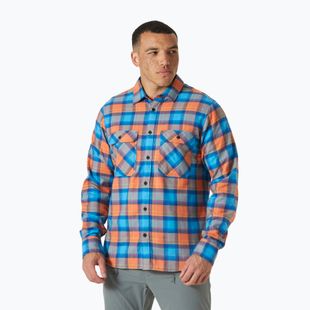 Vyriški marškiniai Helly Hansen Lokka Organic Flannel bonfire fjell plaid