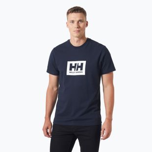 Vyriški marškinėliai Helly Hansen Box T 2.0 navy