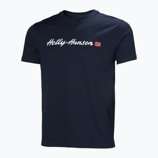 Vyriški marškinėliai Helly Hansen Core Graphic T 2.0 navy