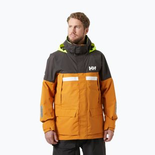 Vyriška striukė nuo lietaus Helly Hansen Pier 4.0 mustard