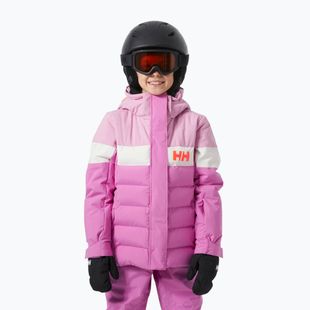Vaikiška slidinėjimo striukė Helly Hansen Diamond meta pink