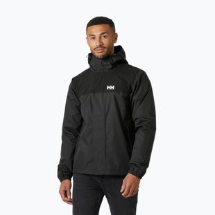 Vyriška striukė nuo lietaus Helly Hansen Vancouver Fleece Lined ebony