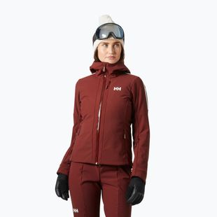 Moteriška slidinėjimo striukė Helly Hansen Avanti 3-In-1 Softshell Jacket mars red