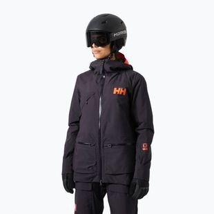 Moteriška slidinėjimo striukė Helly Hansen Whitewall Lifaloft 3.0 black grape