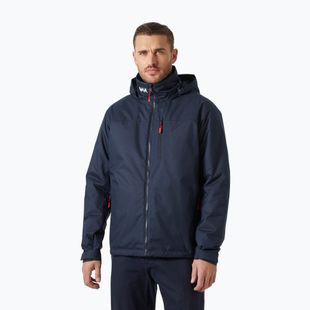 Vyriška buriavimo striukė Helly Hansen Crew Hooded Pile navy