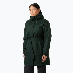 Moteriškas paltas su pašiltinimu Helly Hansen Classic Insulated Trench dark jungle
