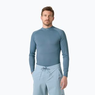 Vyriškas plaukimo marškinėliai ilgomis rankovėmis Helly Hansen Waterwear Rashguard washed navy