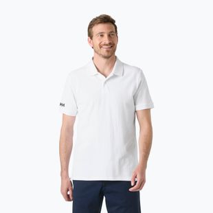 Vyriški polo marškinėliai Helly Hansen Crew Polo Pique white